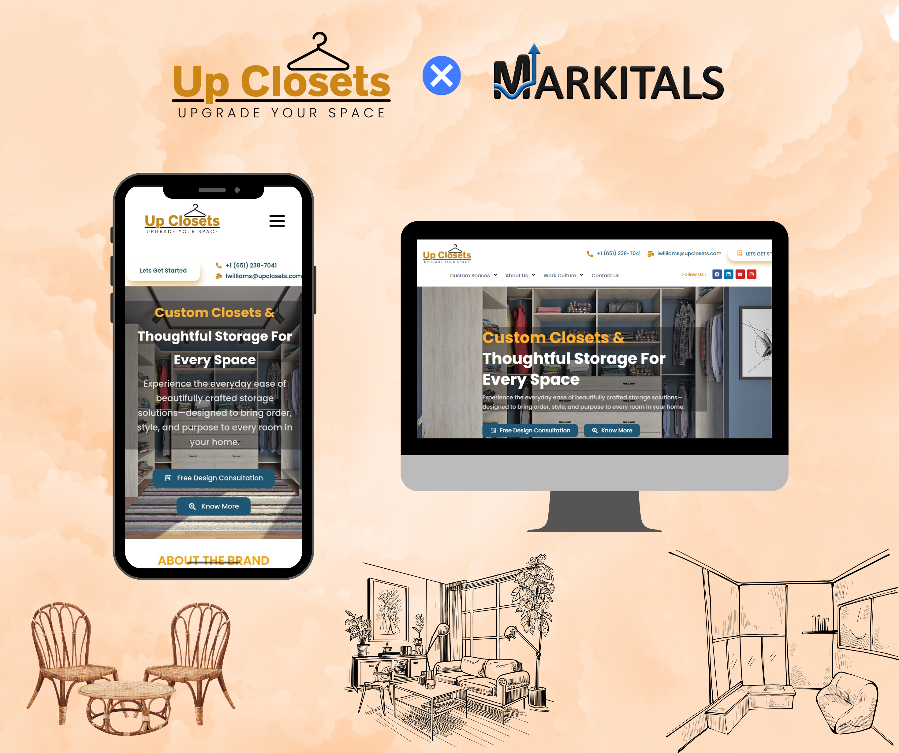 Read more about the article Website Development for UpClosets of Maple Grove