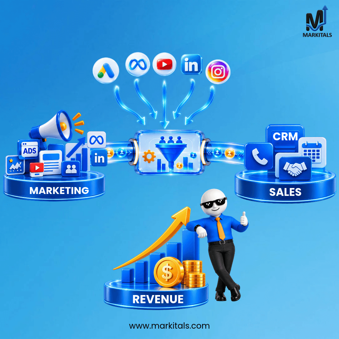Read more about the article Marketing–Sales Revenue Alignment: Bridging the Gap for Growth